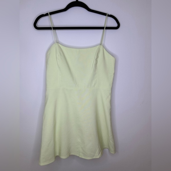 NWT Zara Linen blend dress with built in shorts - Picture 3 of 10